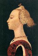 UCCELLO, Paolo Portrait of a Lady at Norge oil painting reproduction